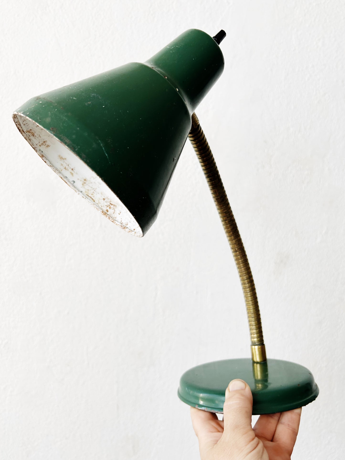 Vintage Industrial Gooseneck Lamp