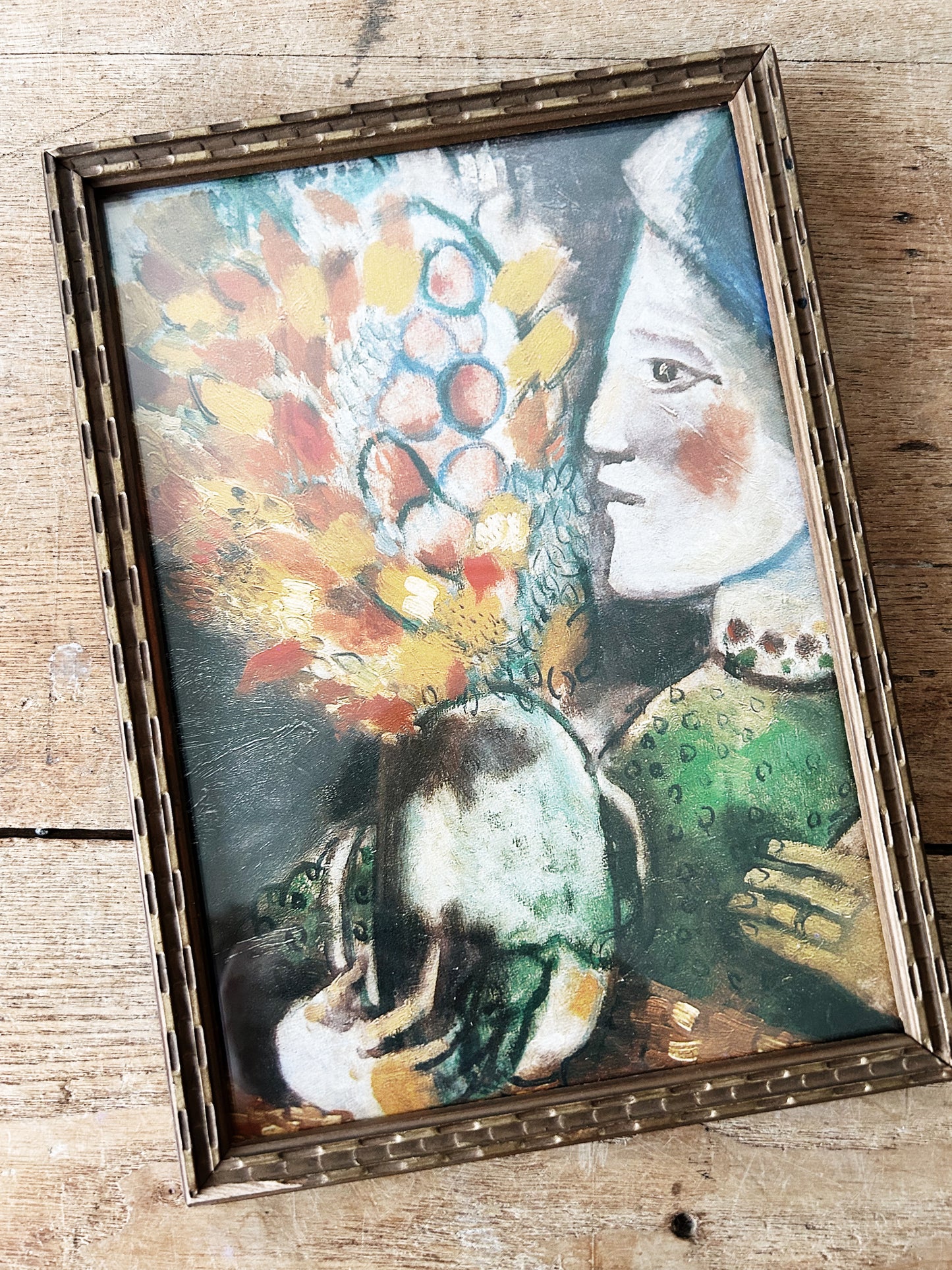 Vintage Framed Marc Chagall Print