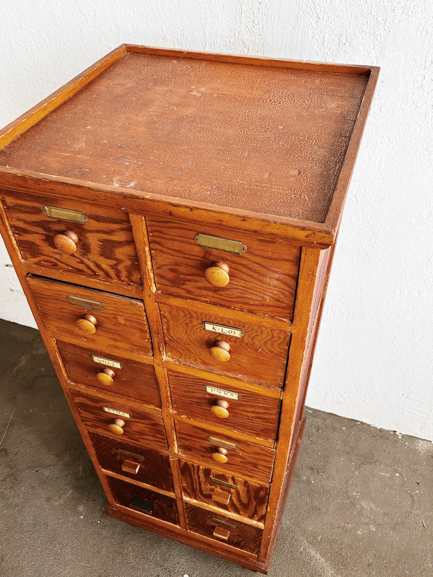 Vintage Apothecary Cabinet