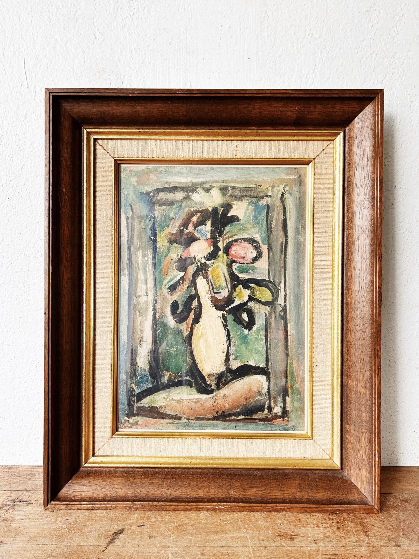 Mid Century Framed George Rouault Lithograh