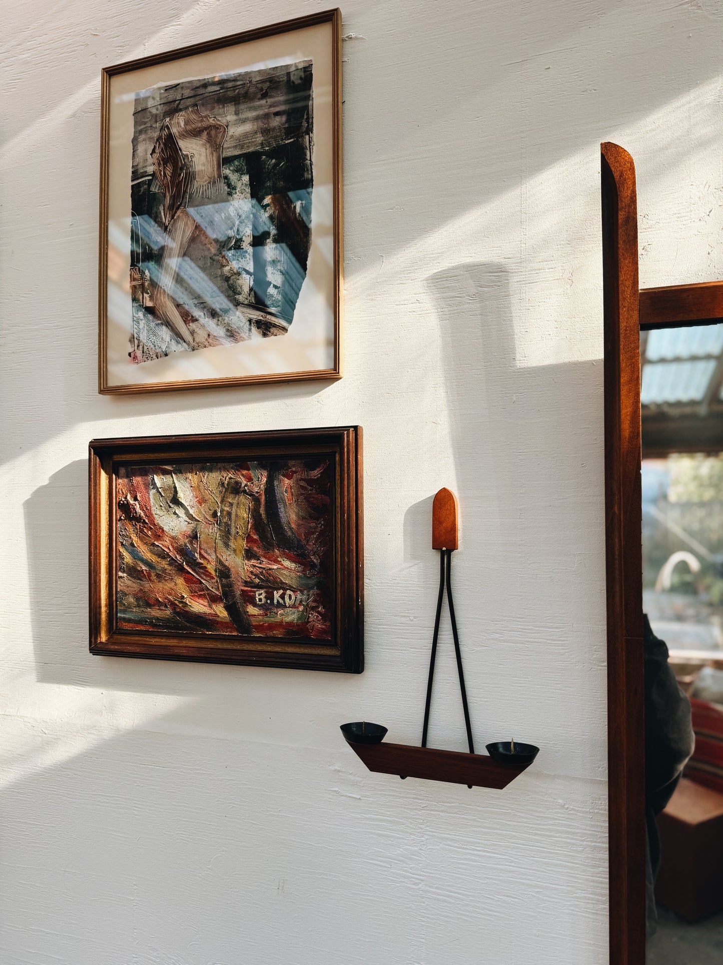 Vintage Dansk Candle Sconce