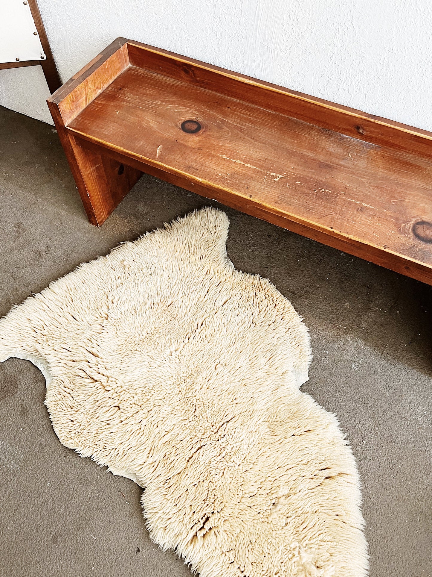 Vintage Wood Bench