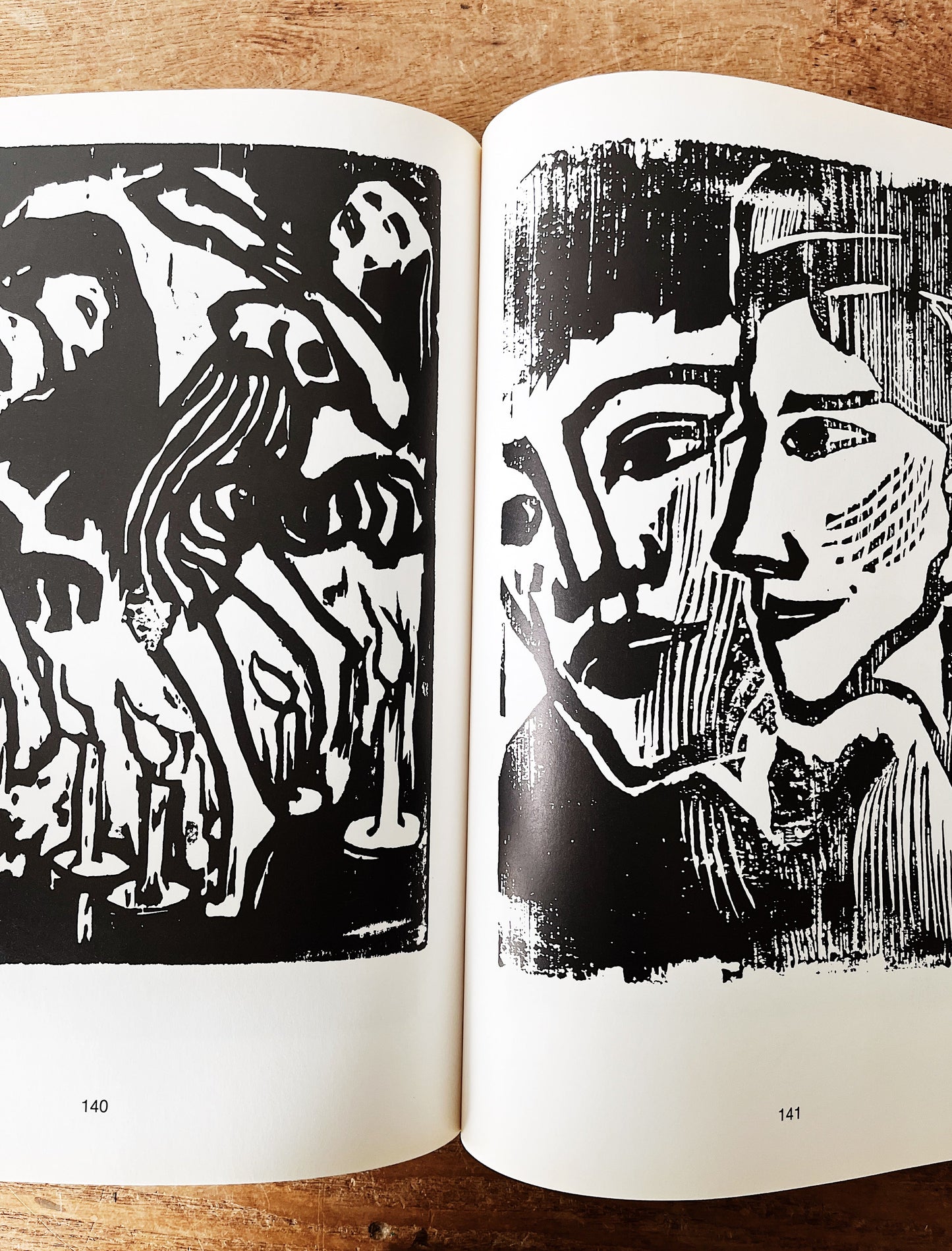 Vintage Woodcuts Art Book