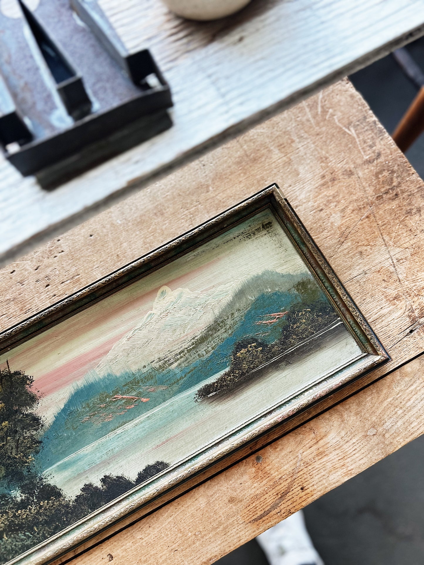 Antique Landscape Painting