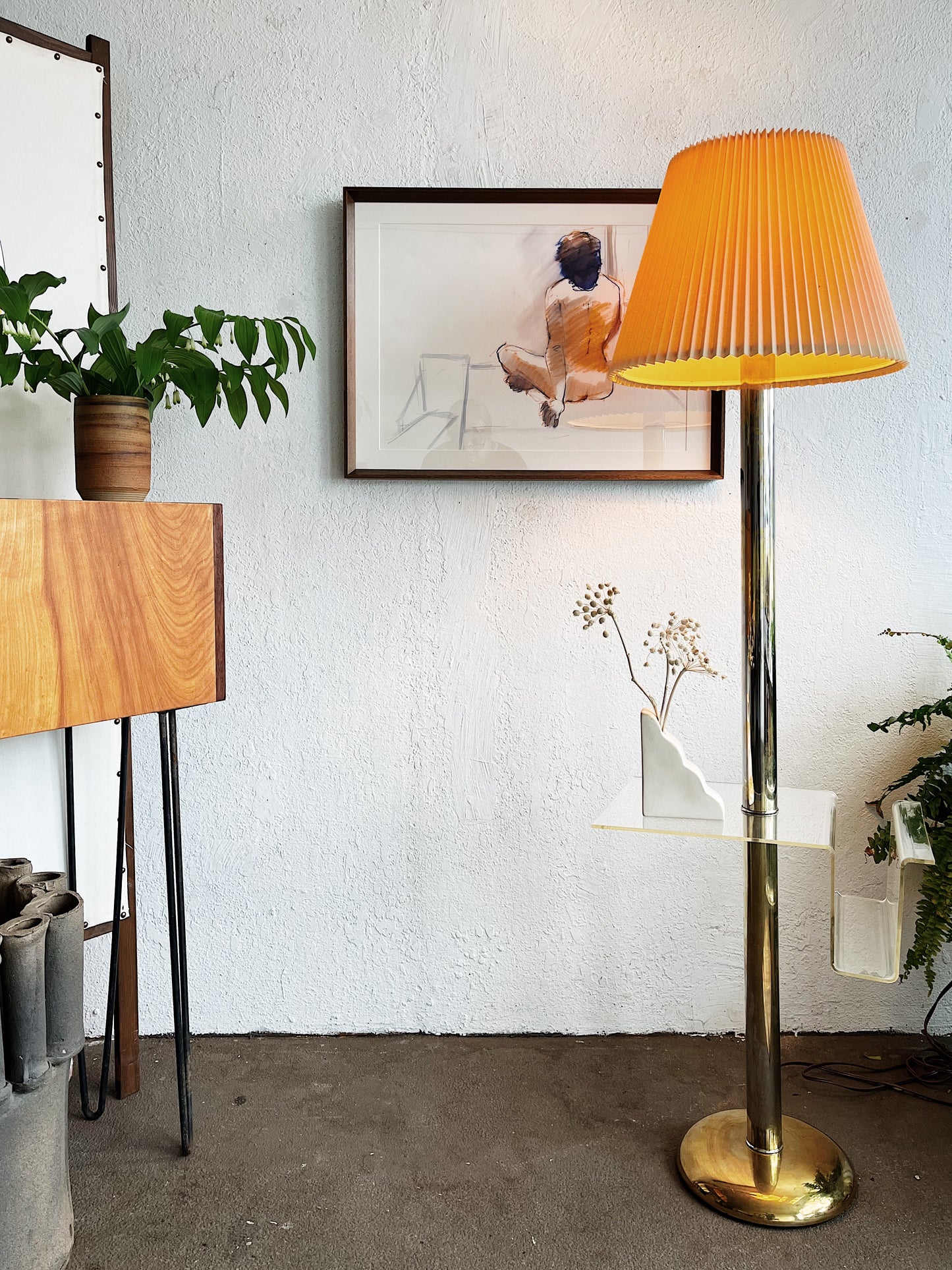 Vintage Clover Floor Lamp