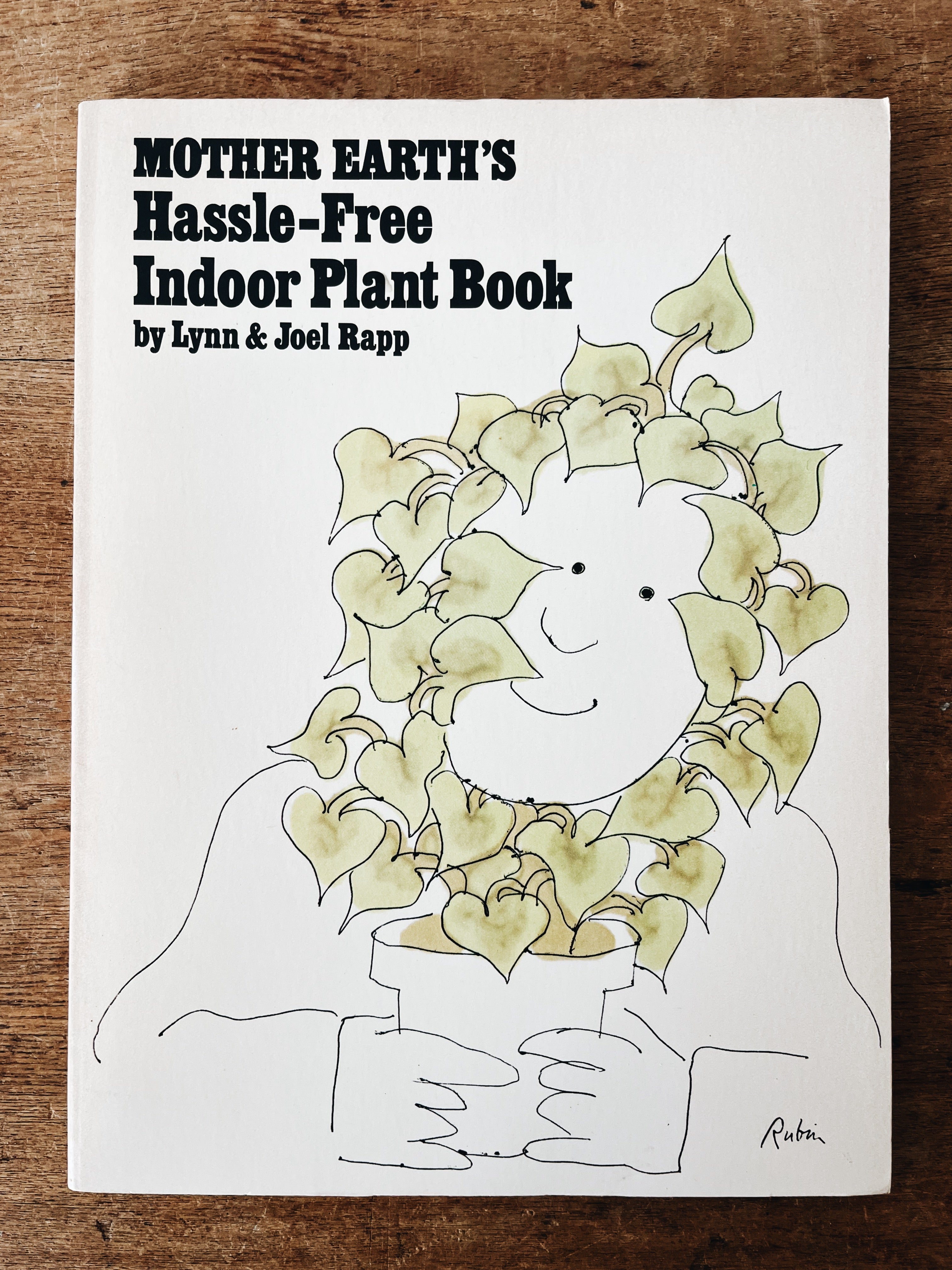 mother earth's hassle free indoor plant book Vintage Plant Book