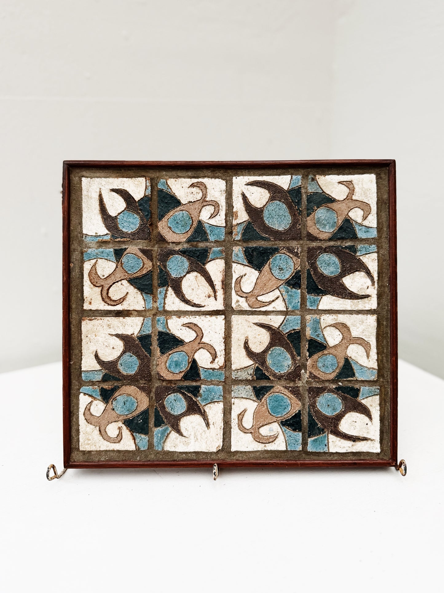 Vintage Spanish Ceramic Tile Art