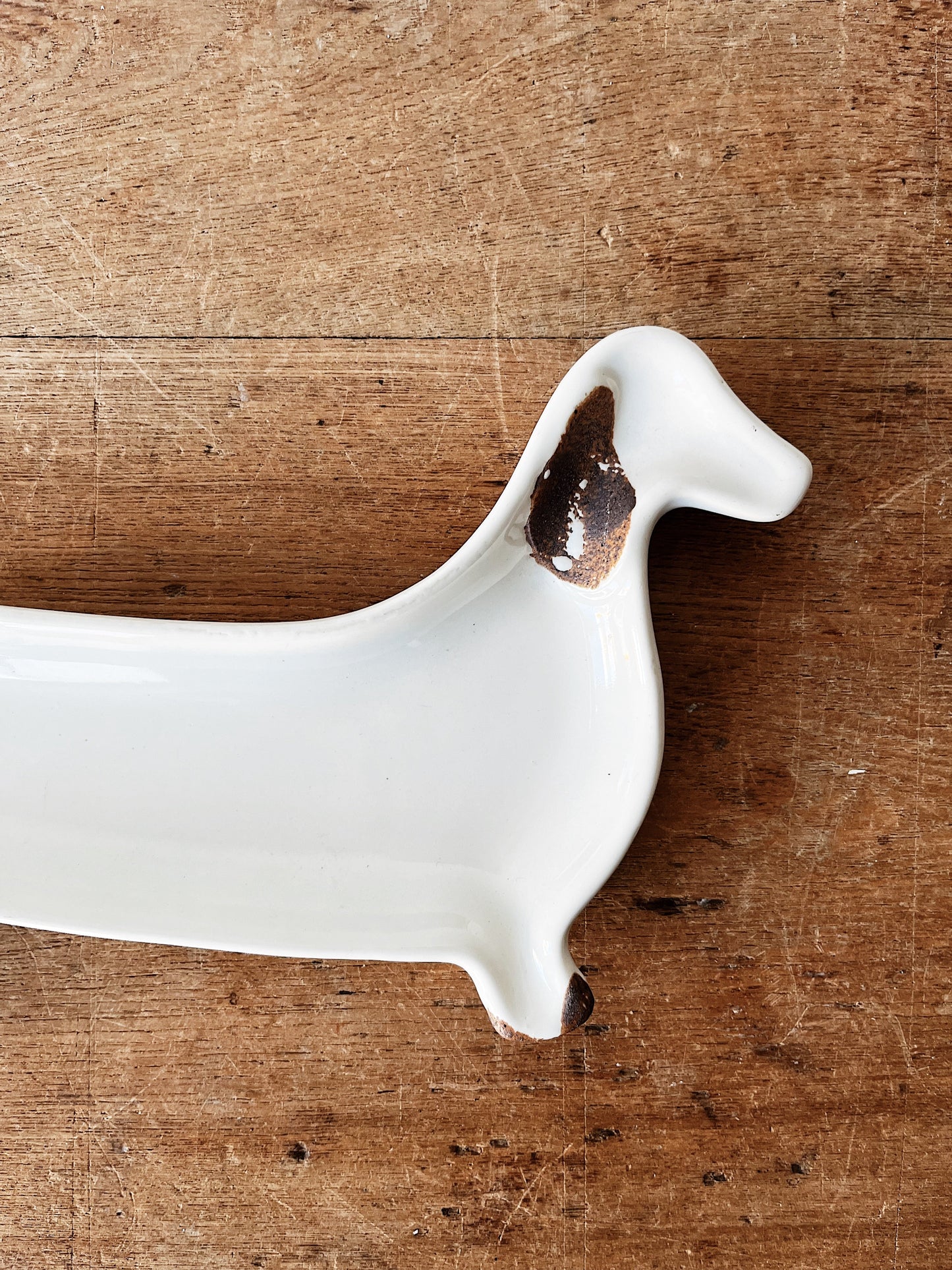 Vintage Dauschund Plate