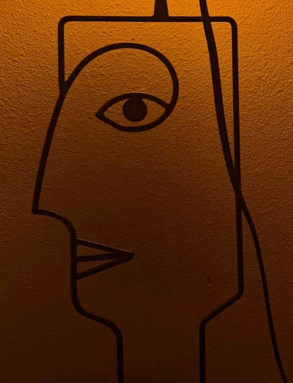 Postmodern Style Picasso Lamp