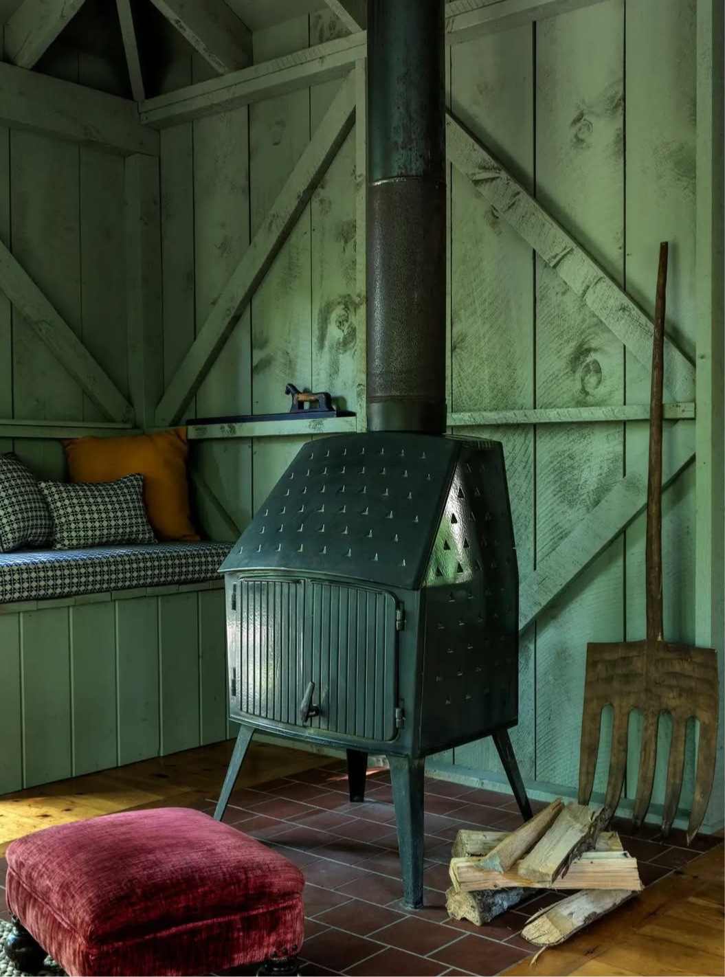 Primitive Carved Wood Tool