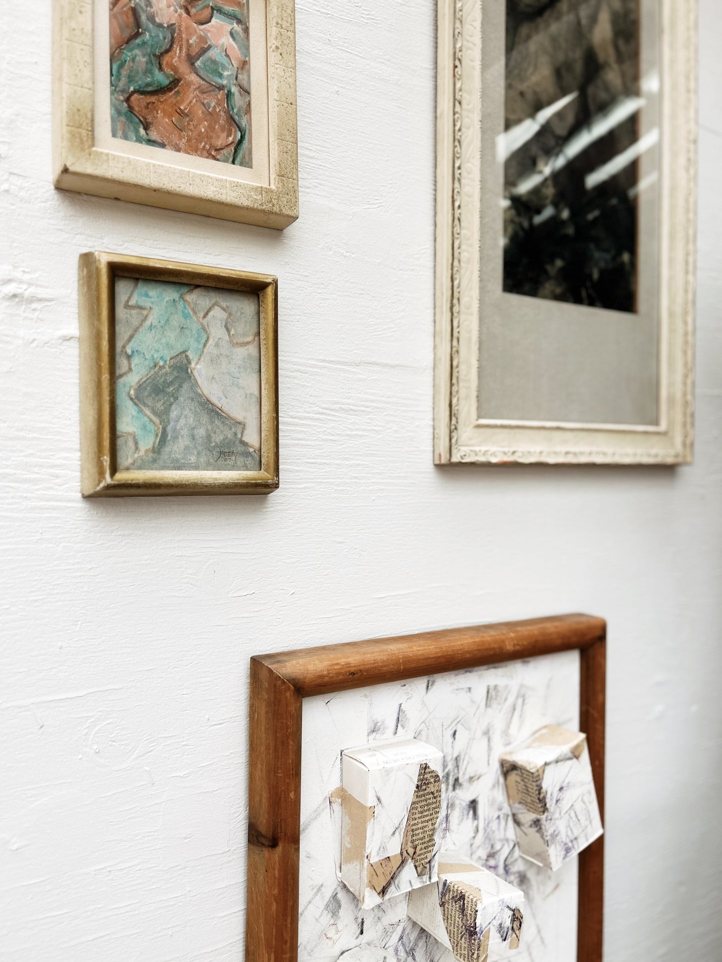 Original Mid Century Woody Tallman Mini Paintings