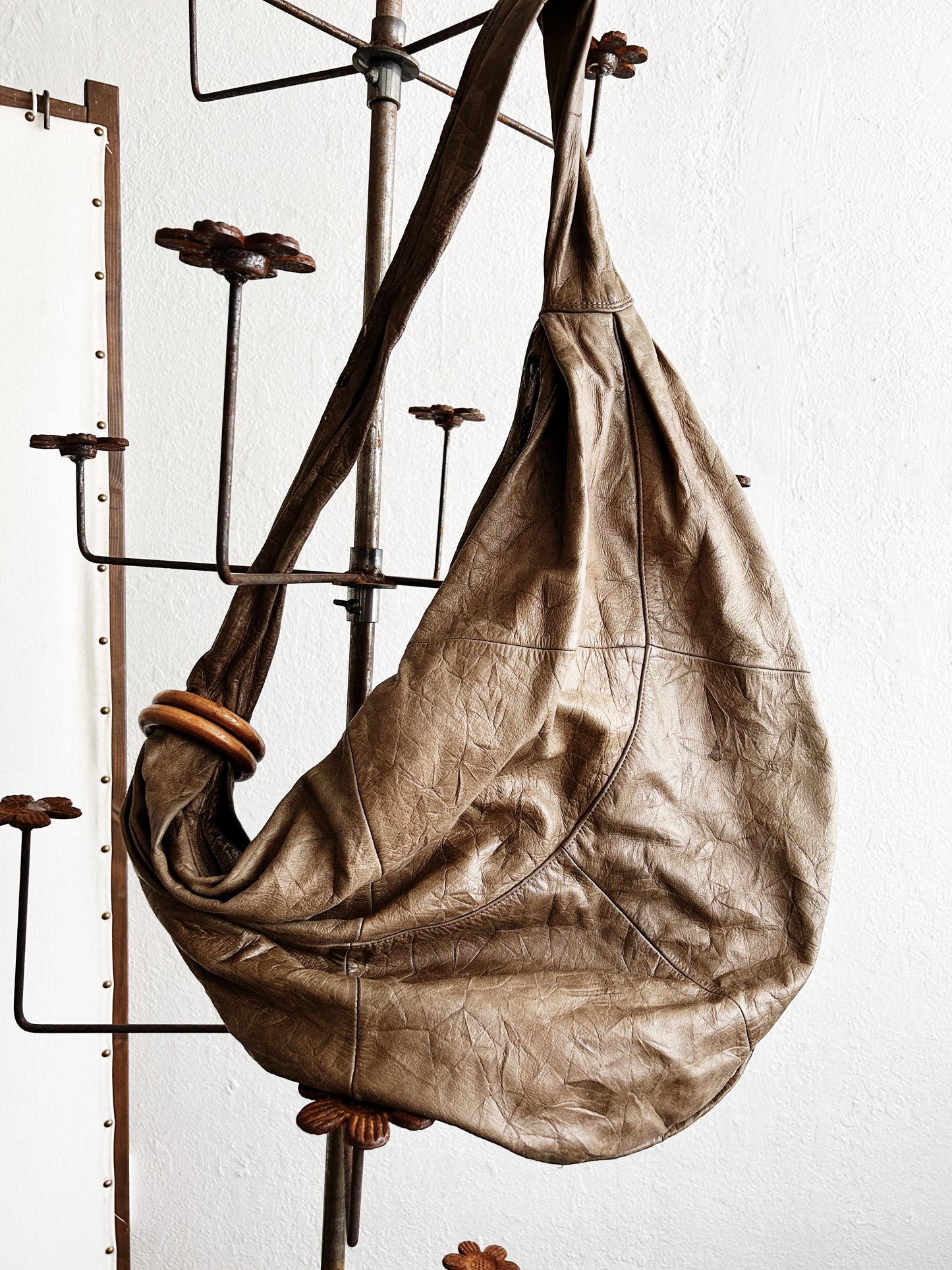 Vintage Oversized Brio Leather Purse