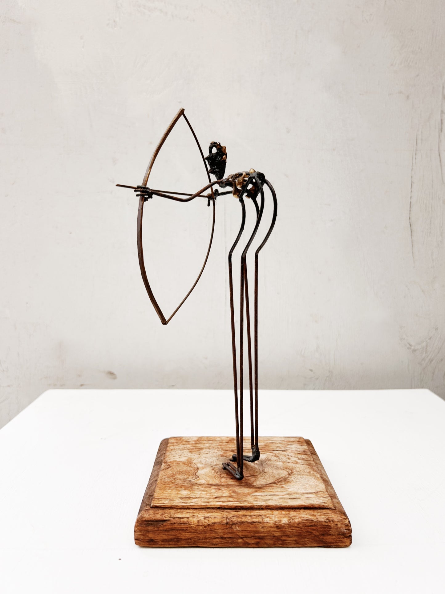 Brutalist Archer Sculpture