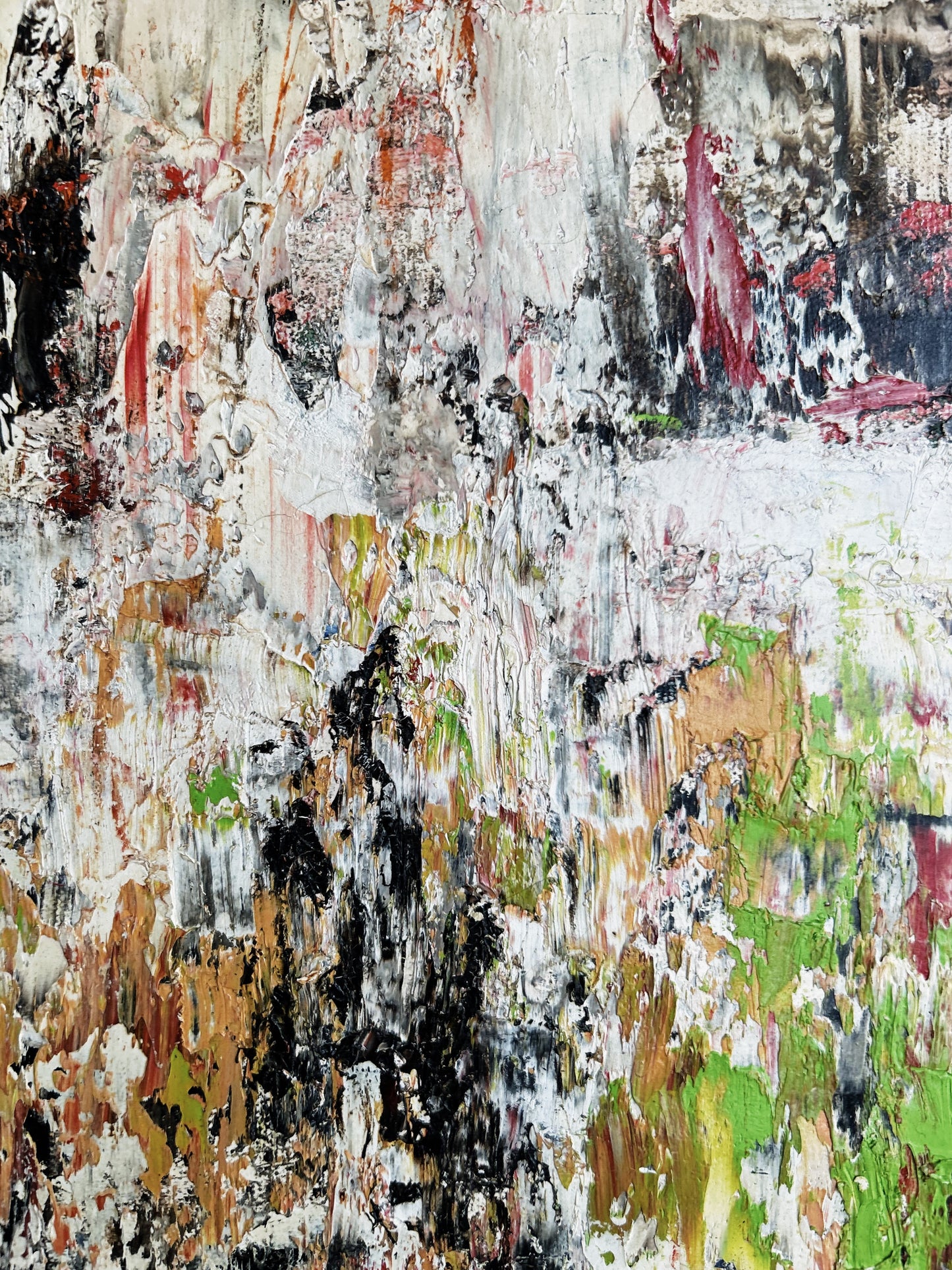 Original Abstract Oil Painting