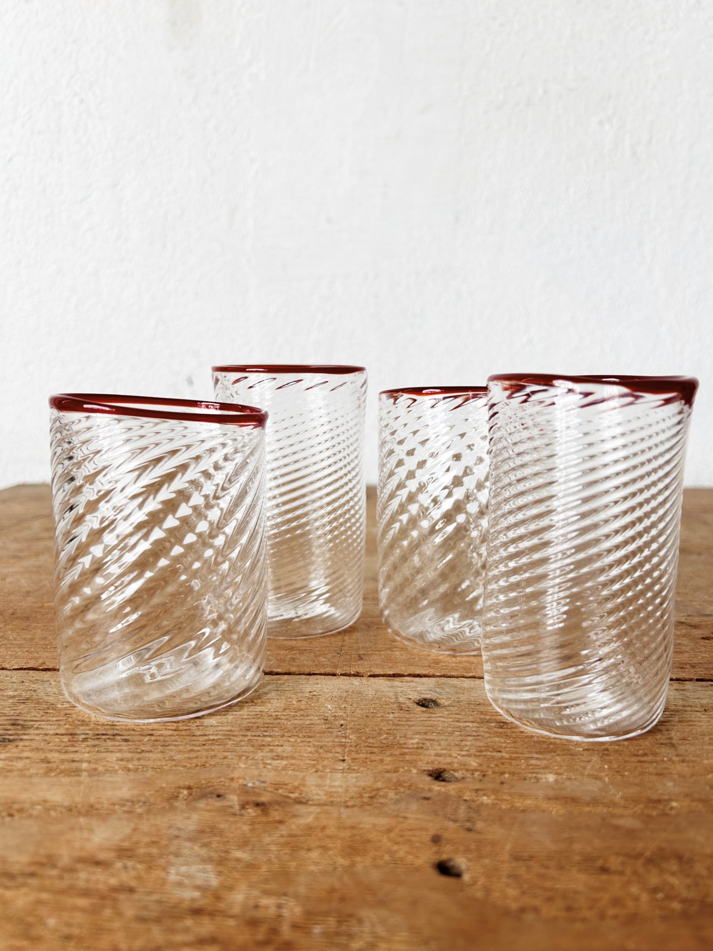 Vintage Blown Glass Set