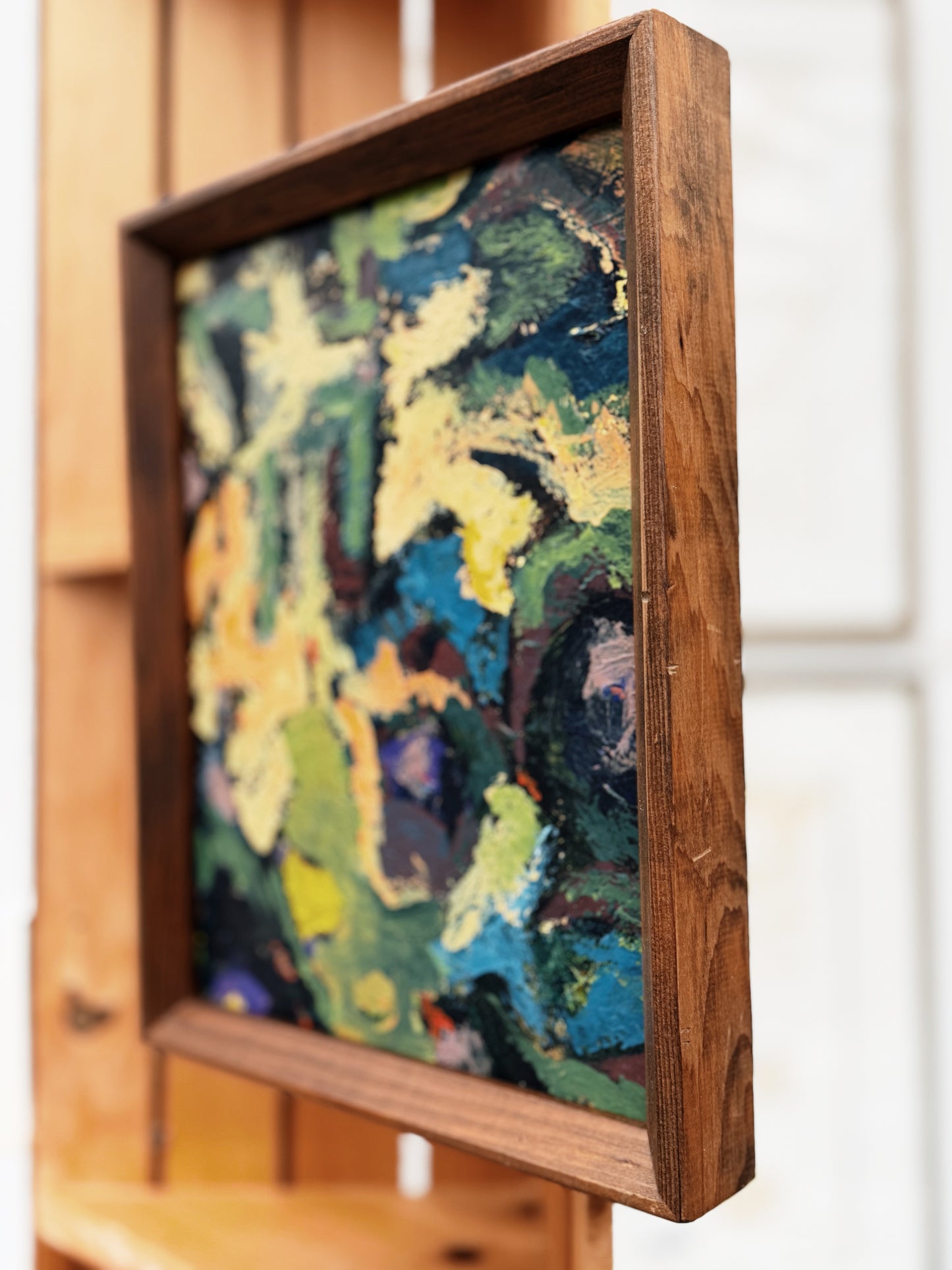 Vintage Abstract Expressionist Painting