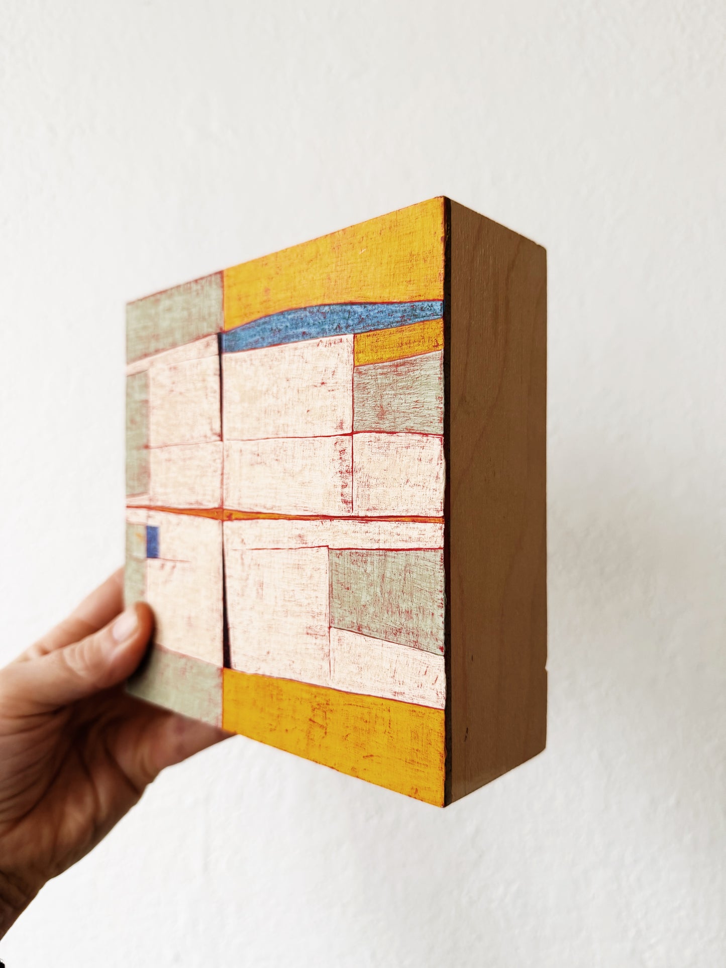 Hard Edge Abstract Painting