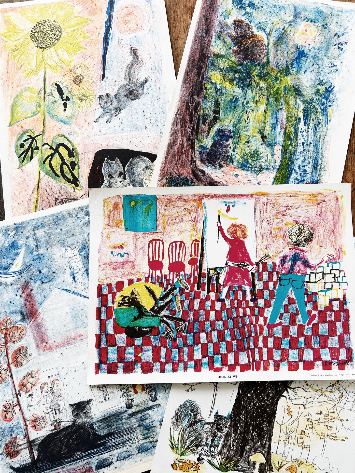 Mid Century Oversized Print