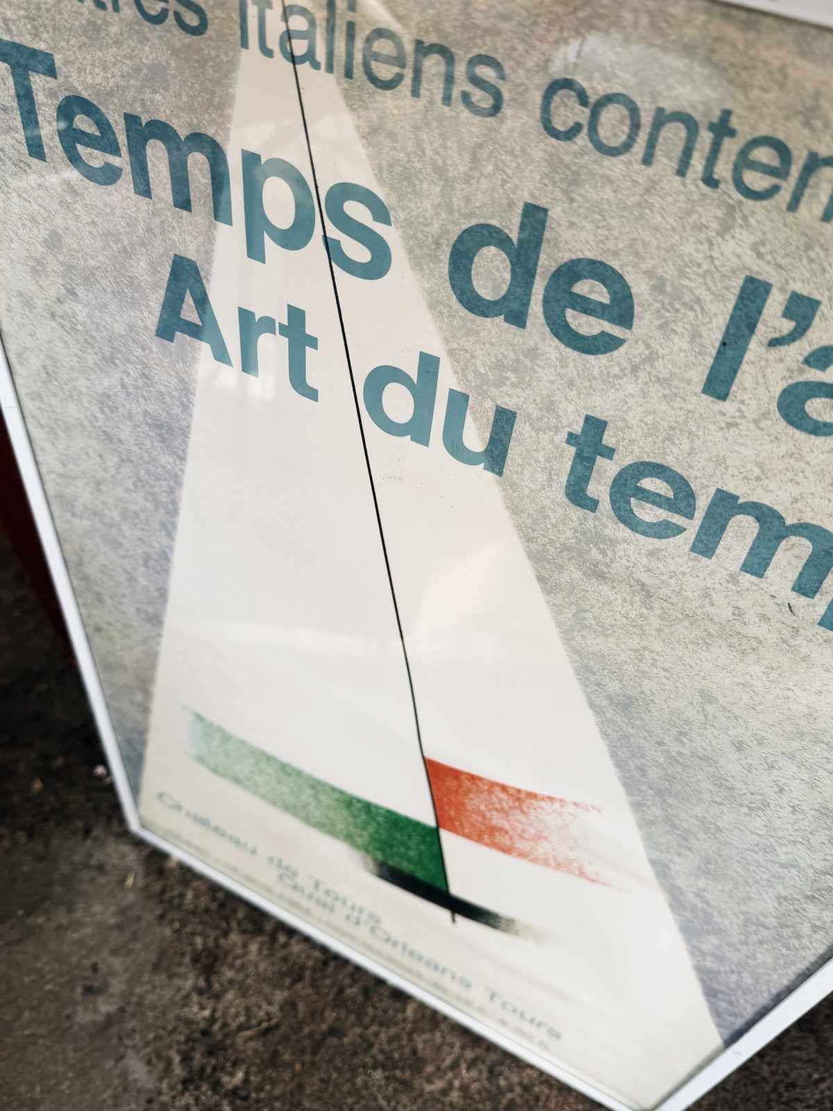 Vintage French Art Exhibition Poster