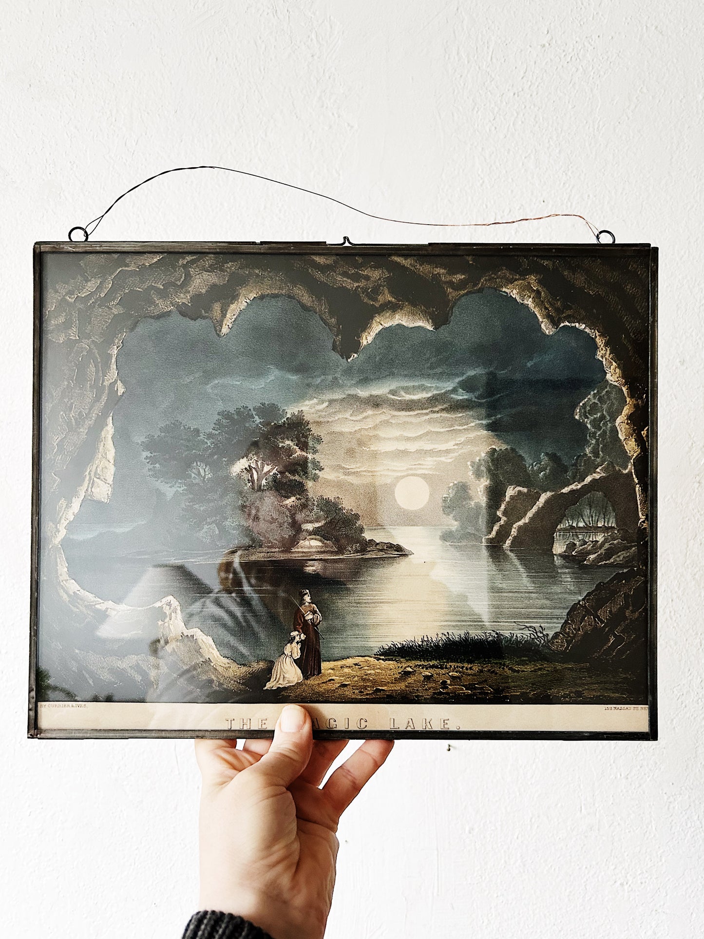 Antique Framed Lithograph