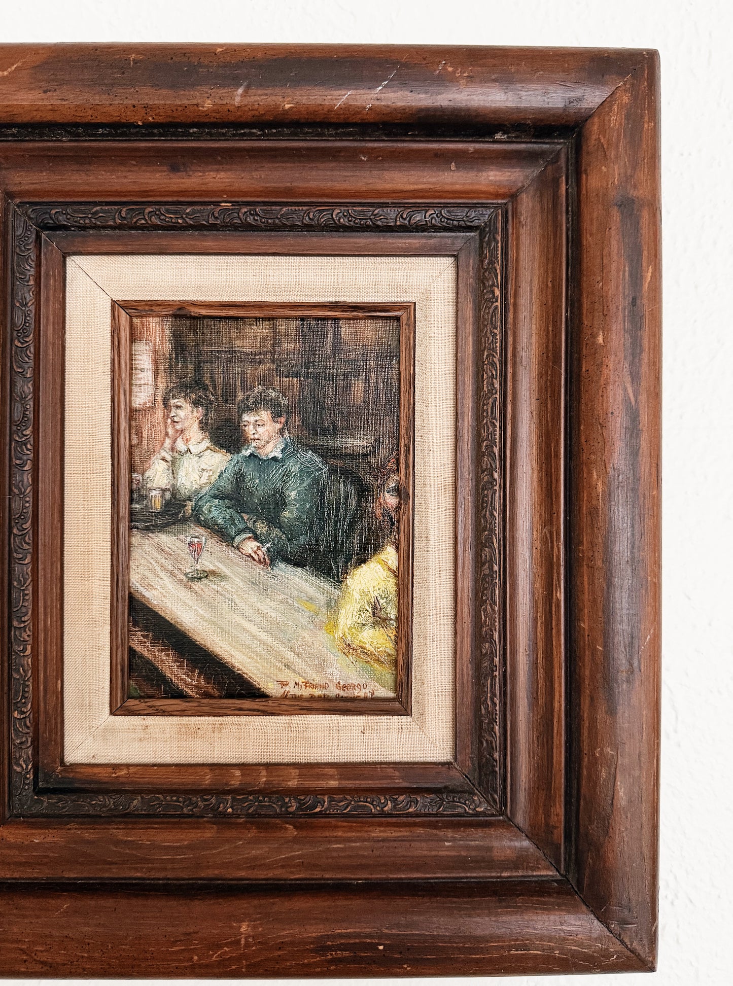 Original Vintage Oil Painting