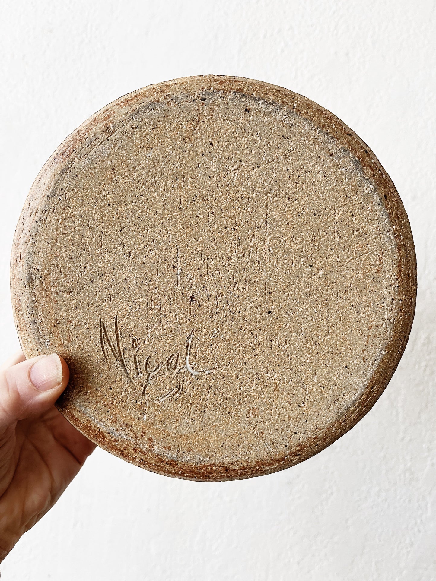 Vintage Stoneware Studio Planter