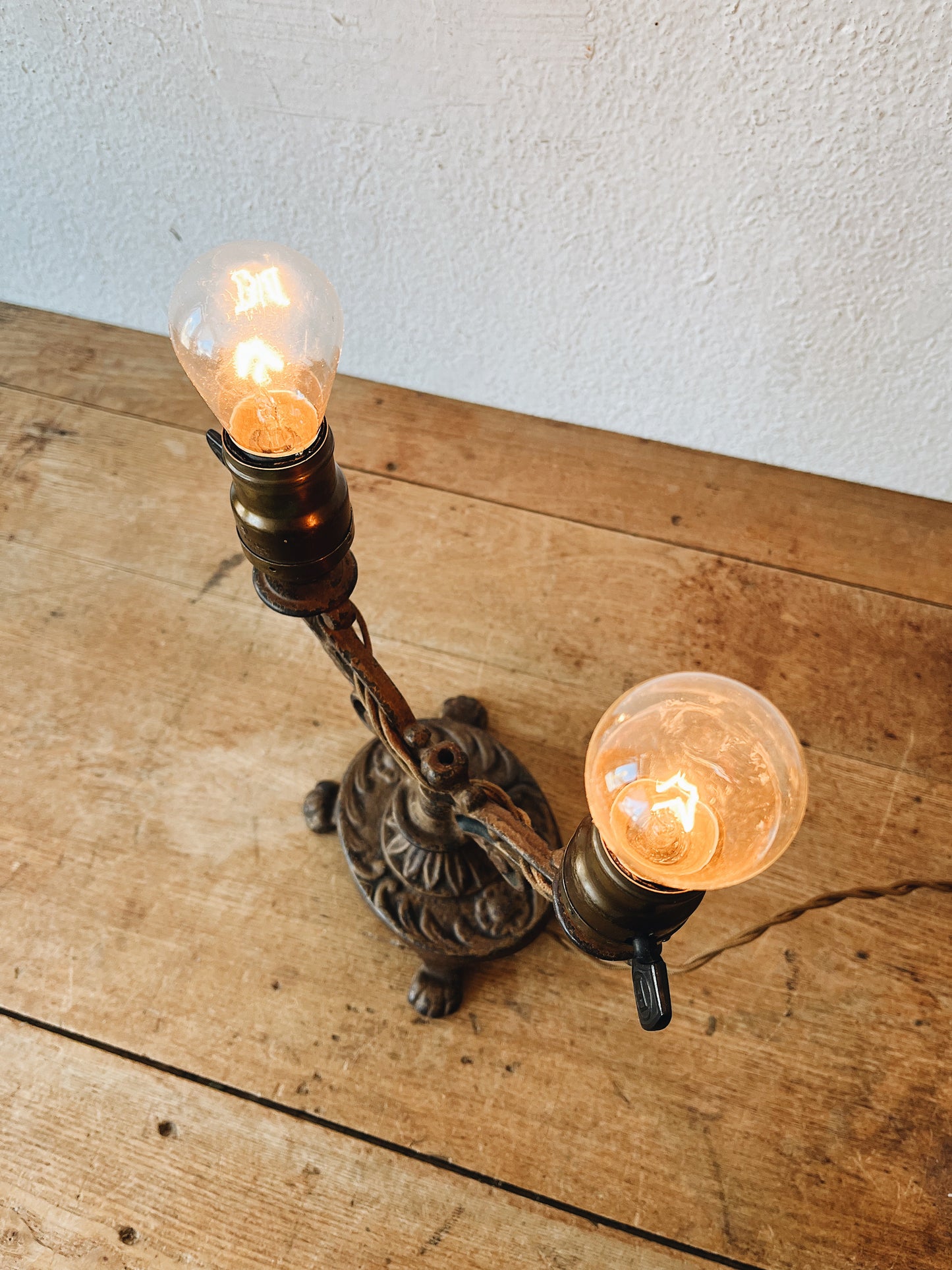 Antique Bronze Lamp