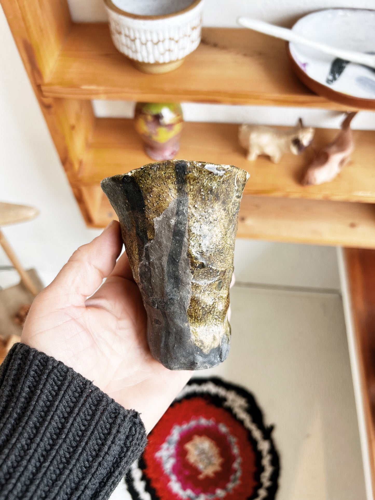 Handmade Figural Cup