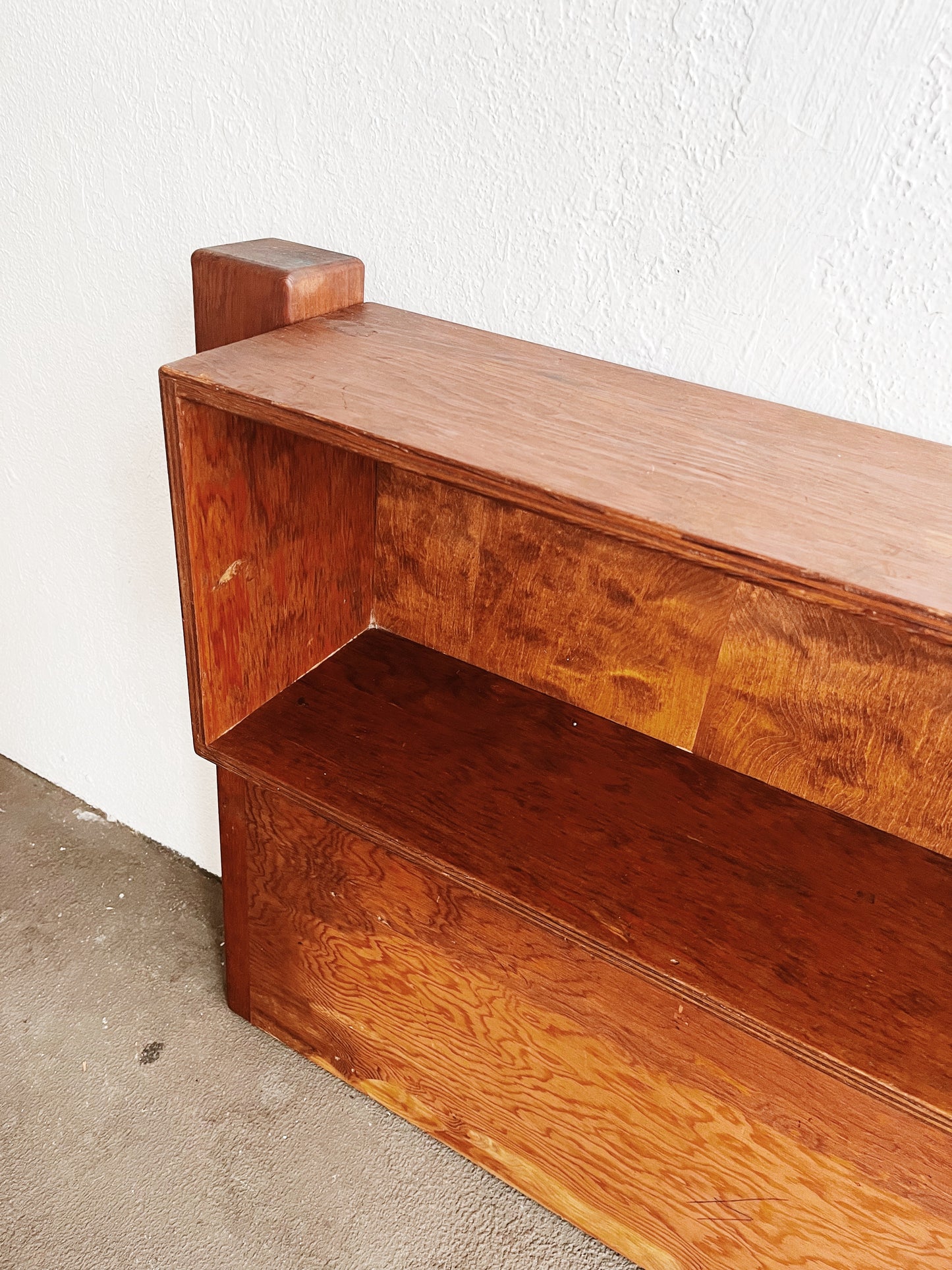 Vintage Chunky Headboard Shelf