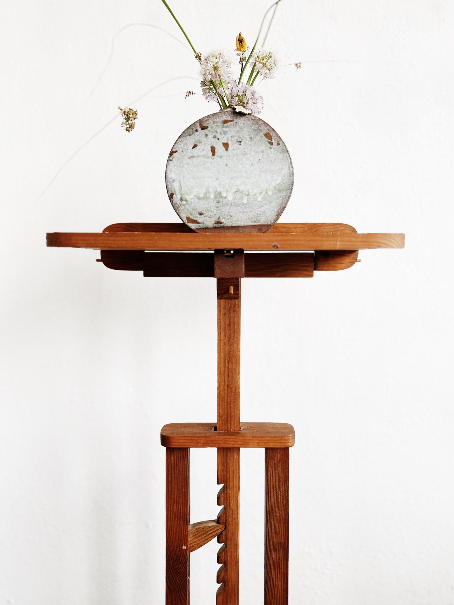 Handmade Folk Art Stand