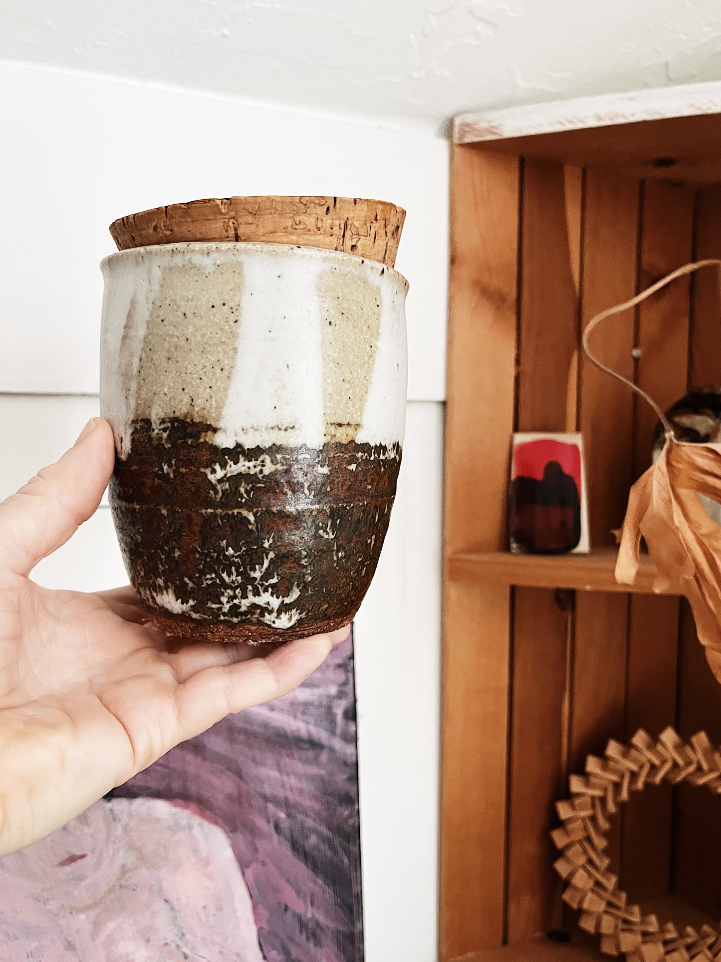 Vintage Lidded Canister