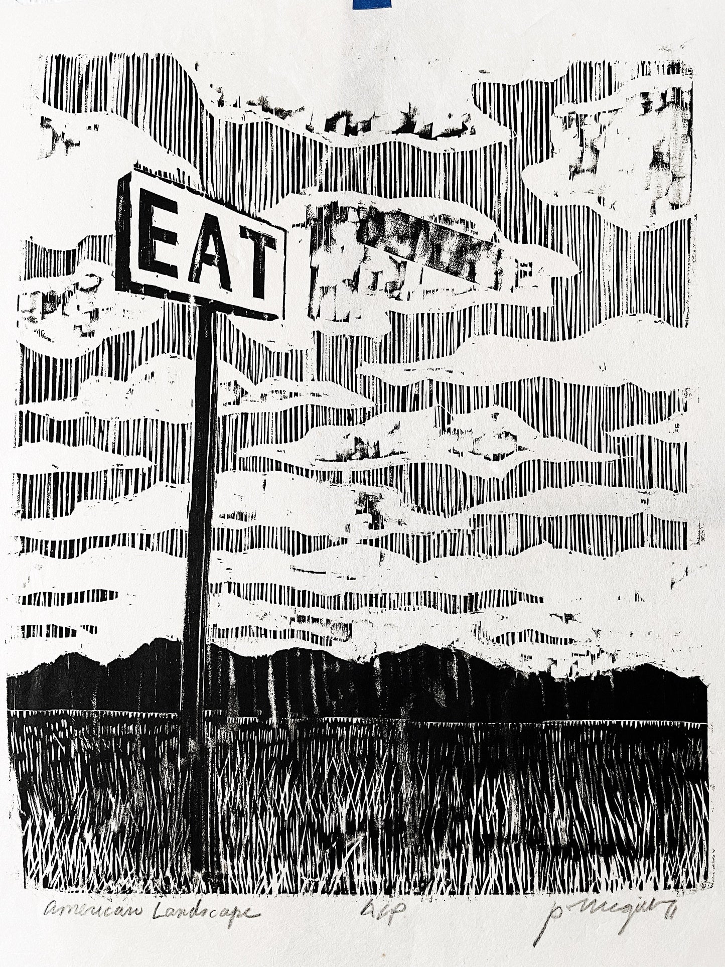 Vintage Magill Screen Print