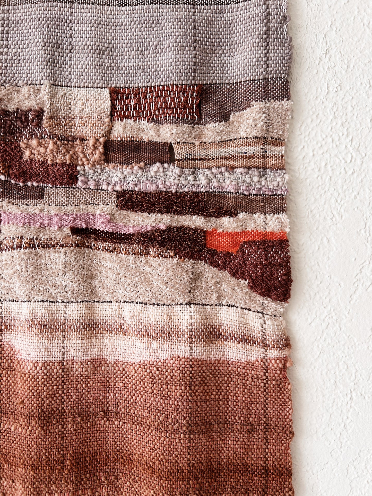 Jess Feury Weaving 'Canyon'