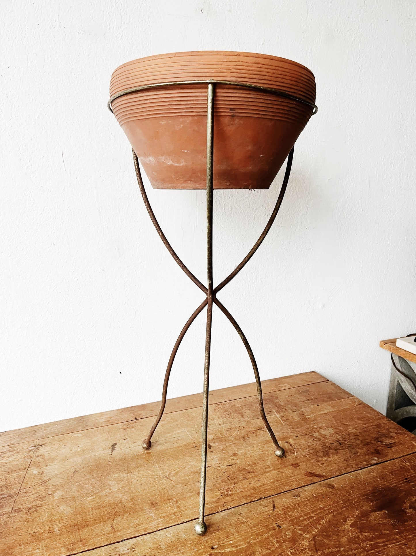 Mid Century Plant Stand