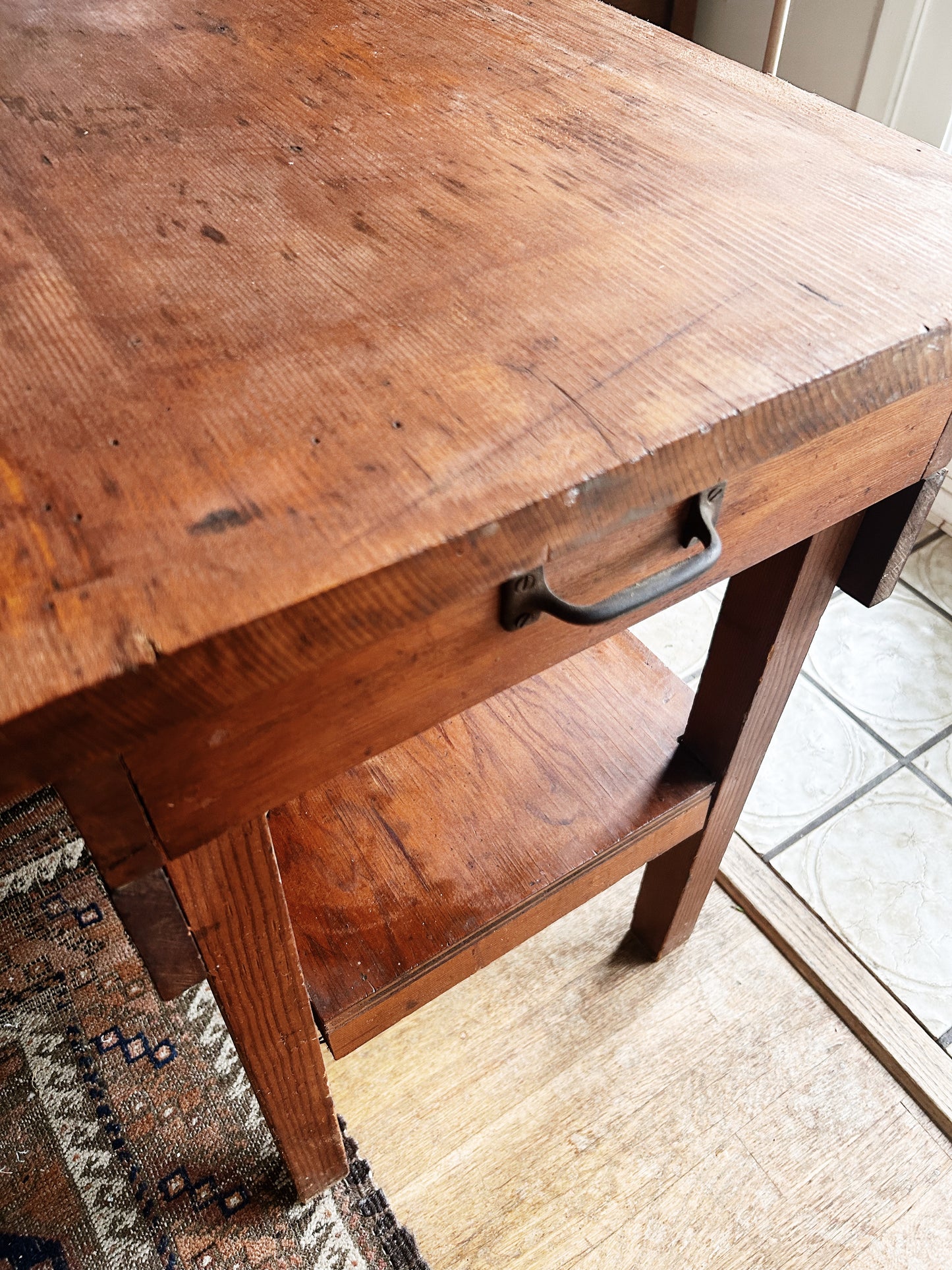 Primitive Industrial Table