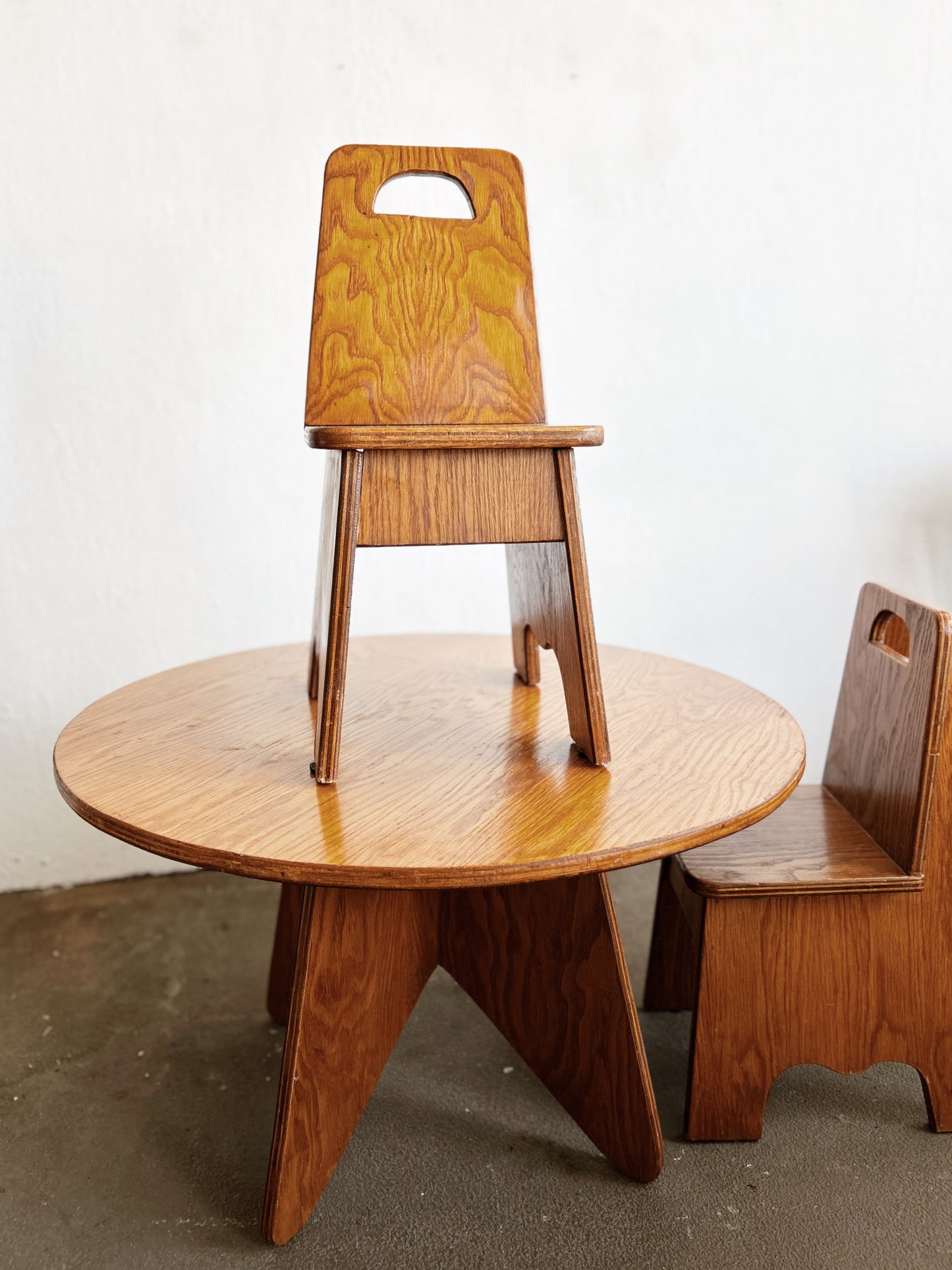 Vintage Ply Table and Chairs