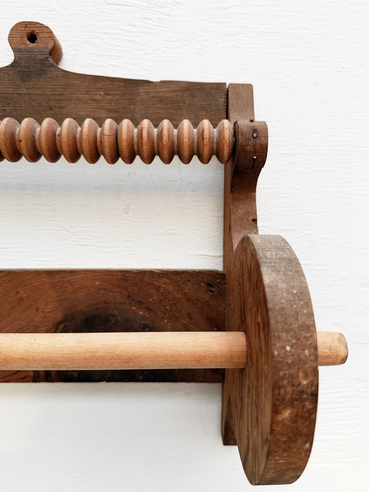 Antique Spool Work Rack