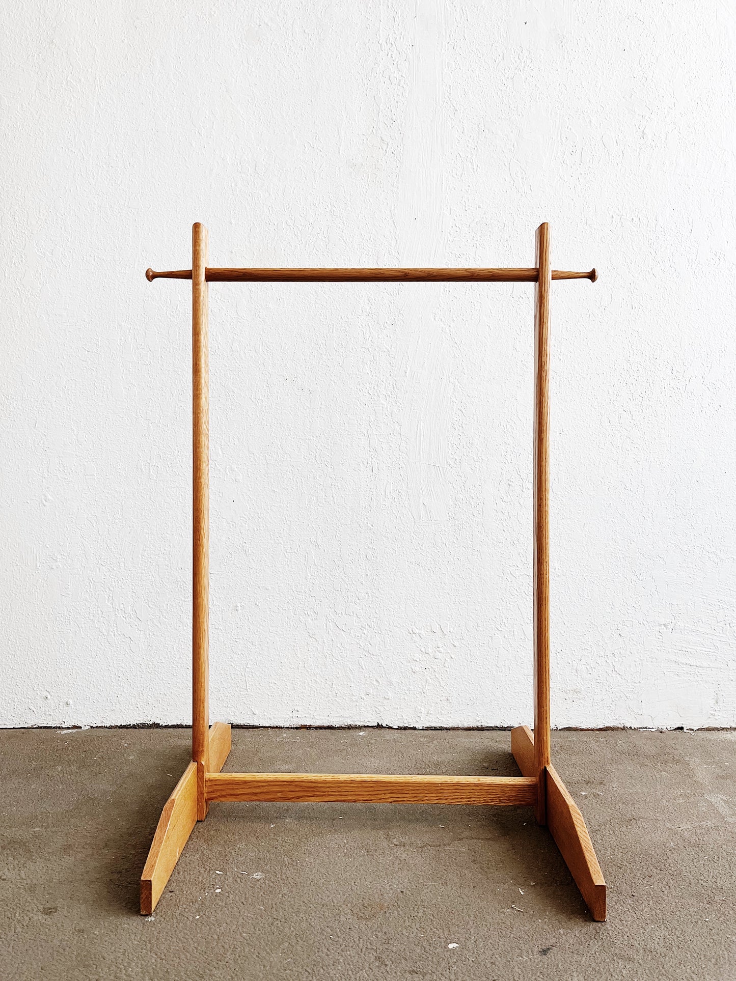 Vintage Wood Textile Rack