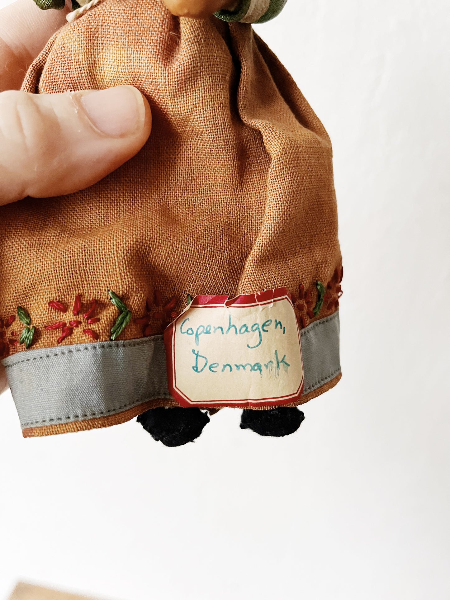 Antique Danish Folk Doll