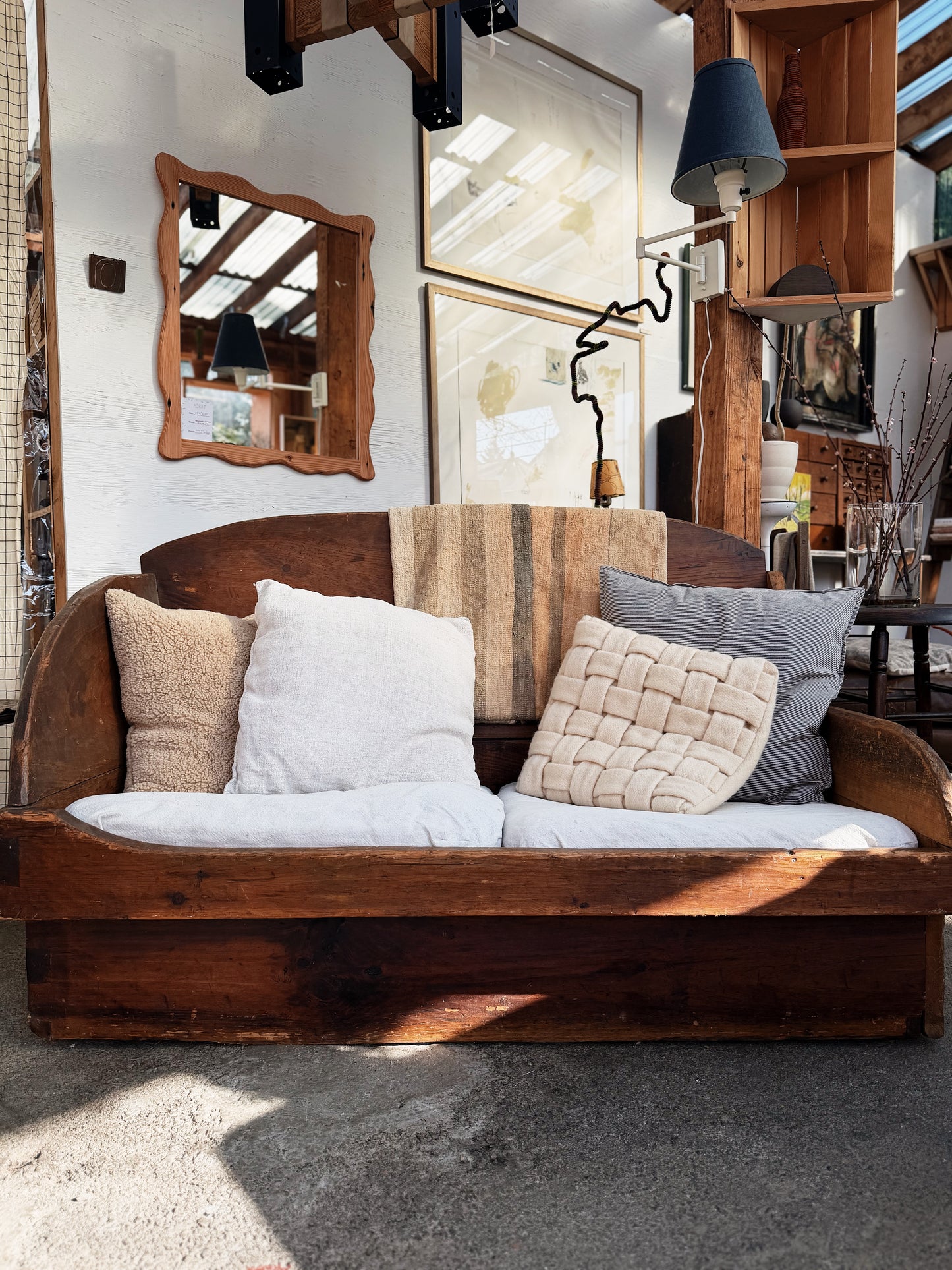 Handmade Corner Shelf