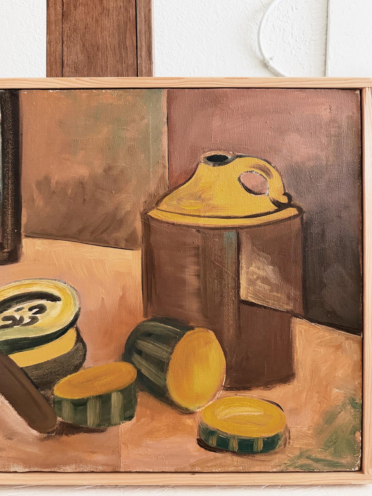 Large Vintage Still Life Painting