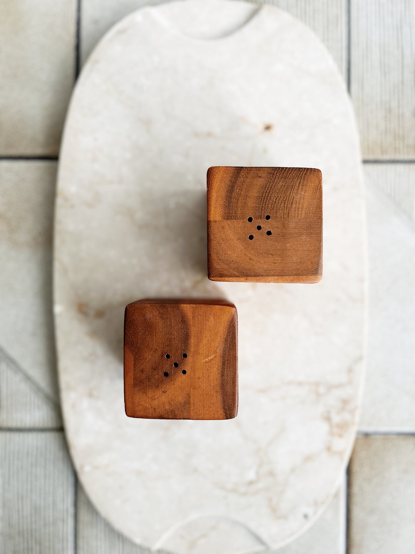 Handmade S and P Shakers