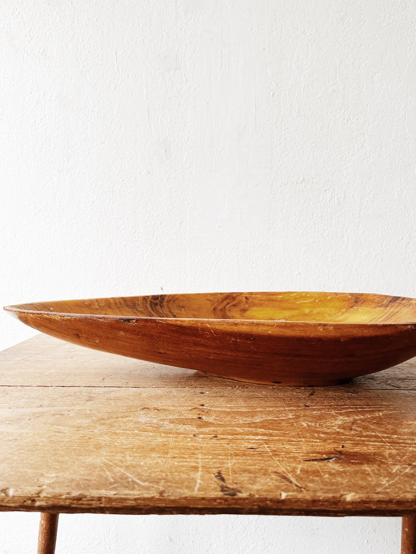 Giant Wood Teardrop Basket