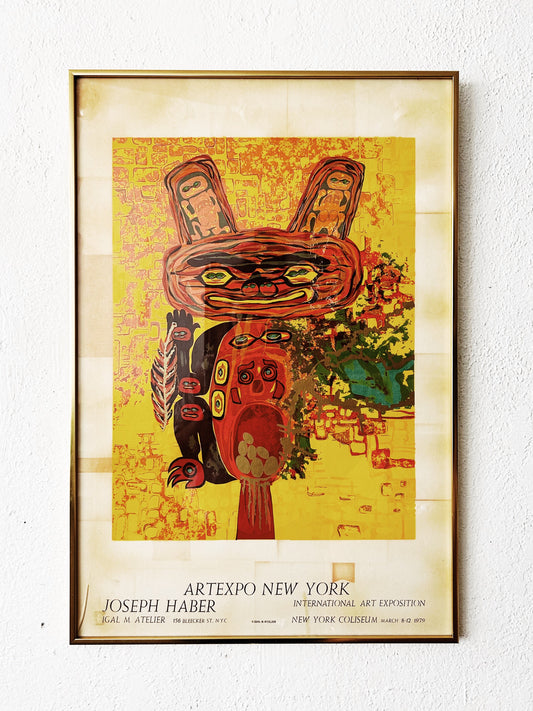 Joseph Haber 1979 Art Expo Poster