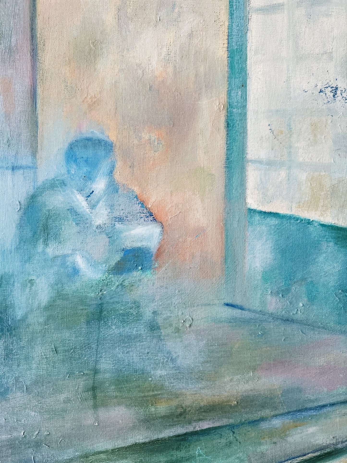 Mid Century Abstract Expressionist Painting