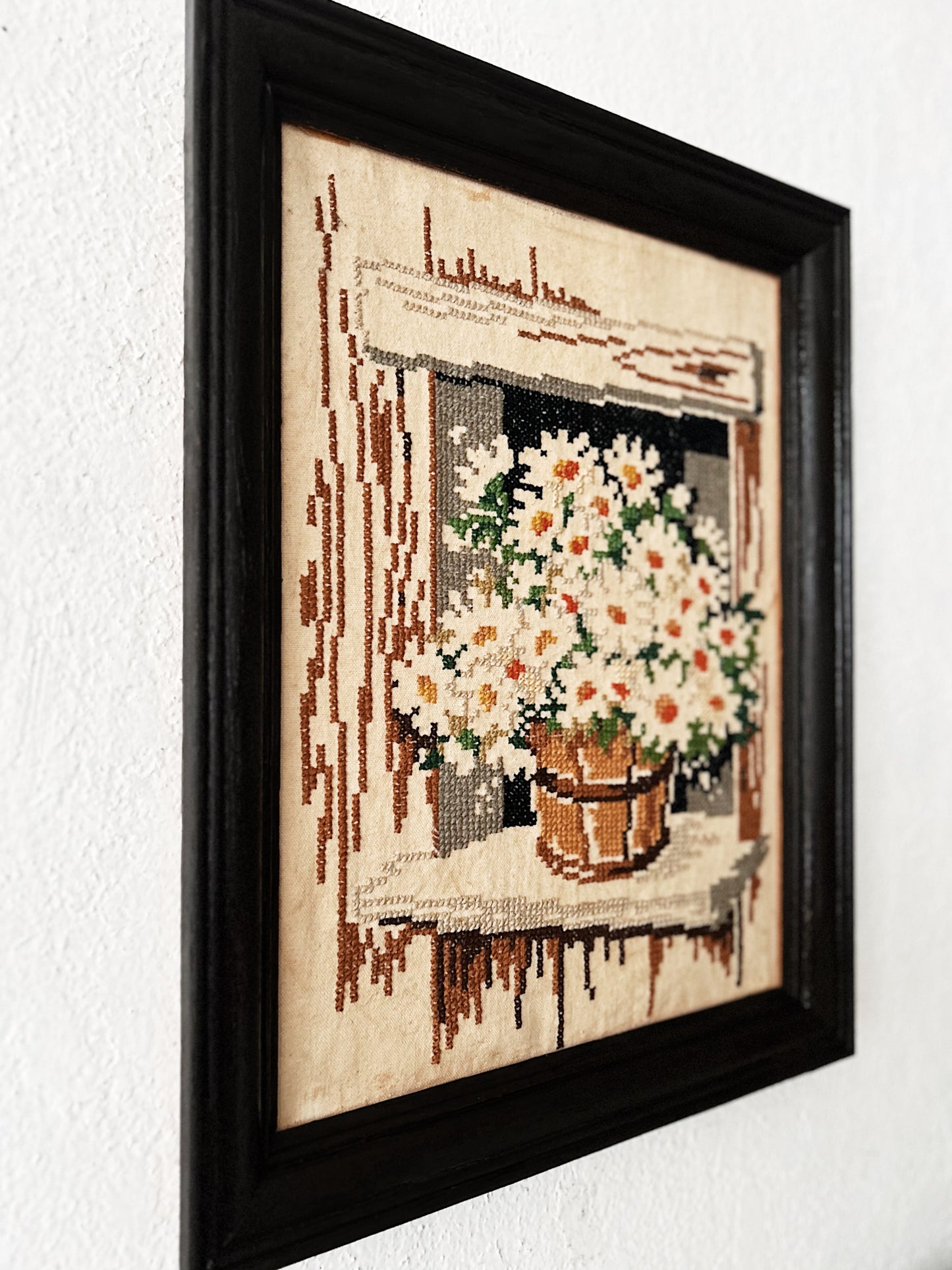 1920s Framed Needlework