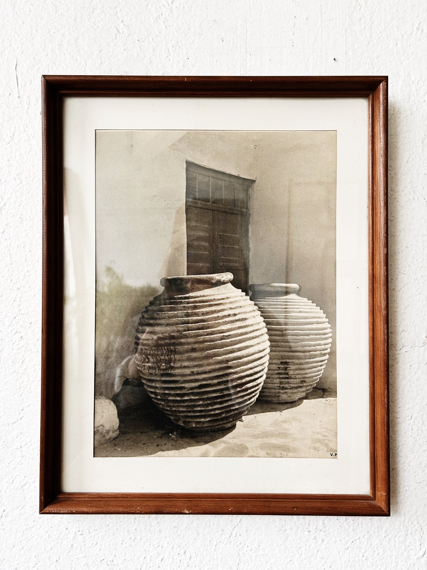 Vintage Framed Lithograph