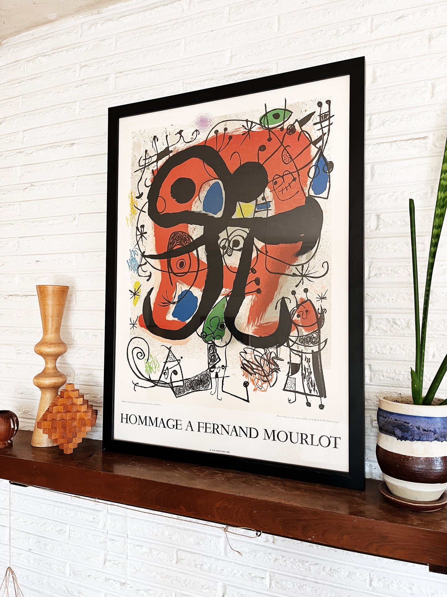 Joan Miro Vintage French Lithograph