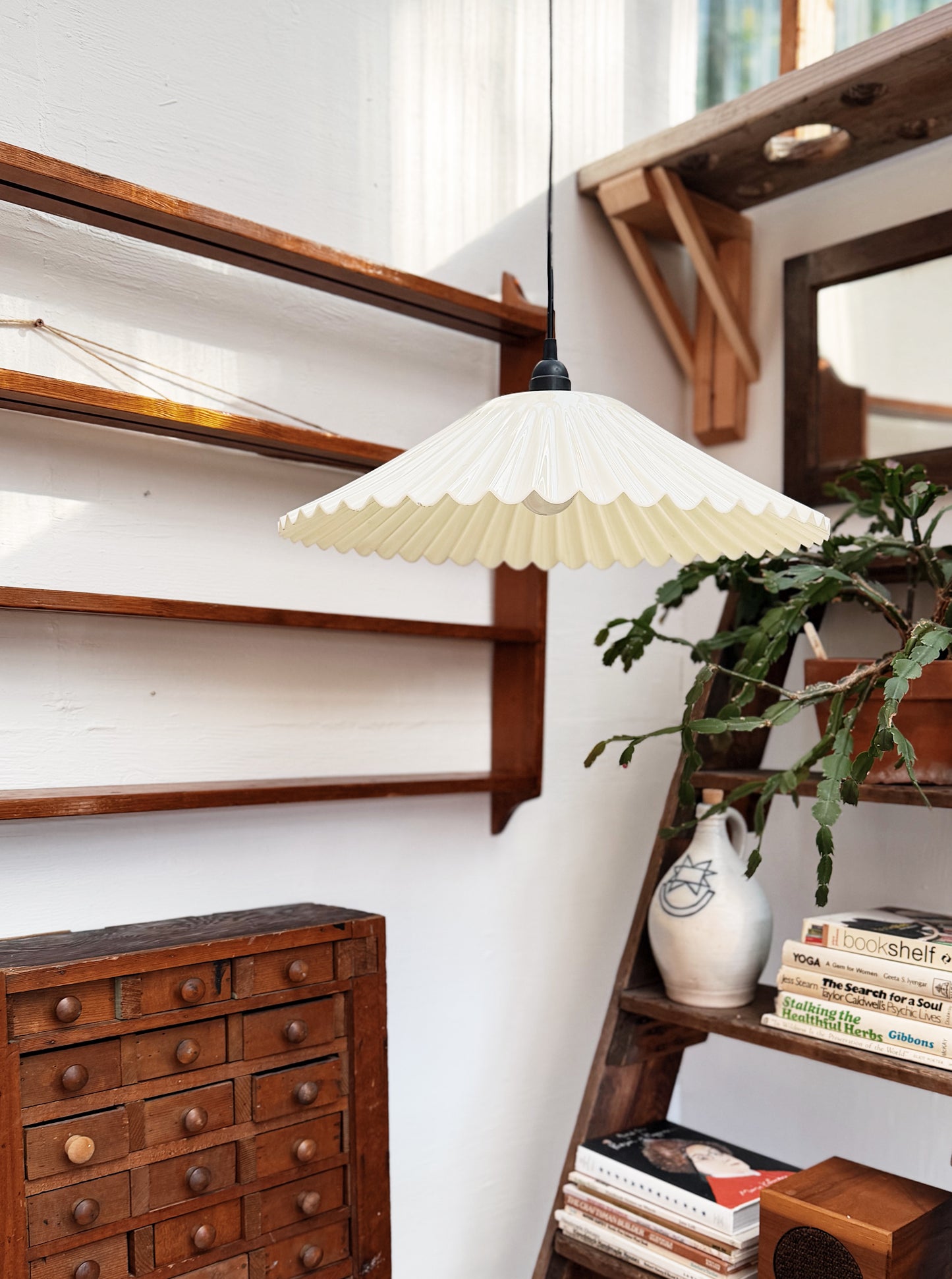 Antique Wooden Wall Shelf