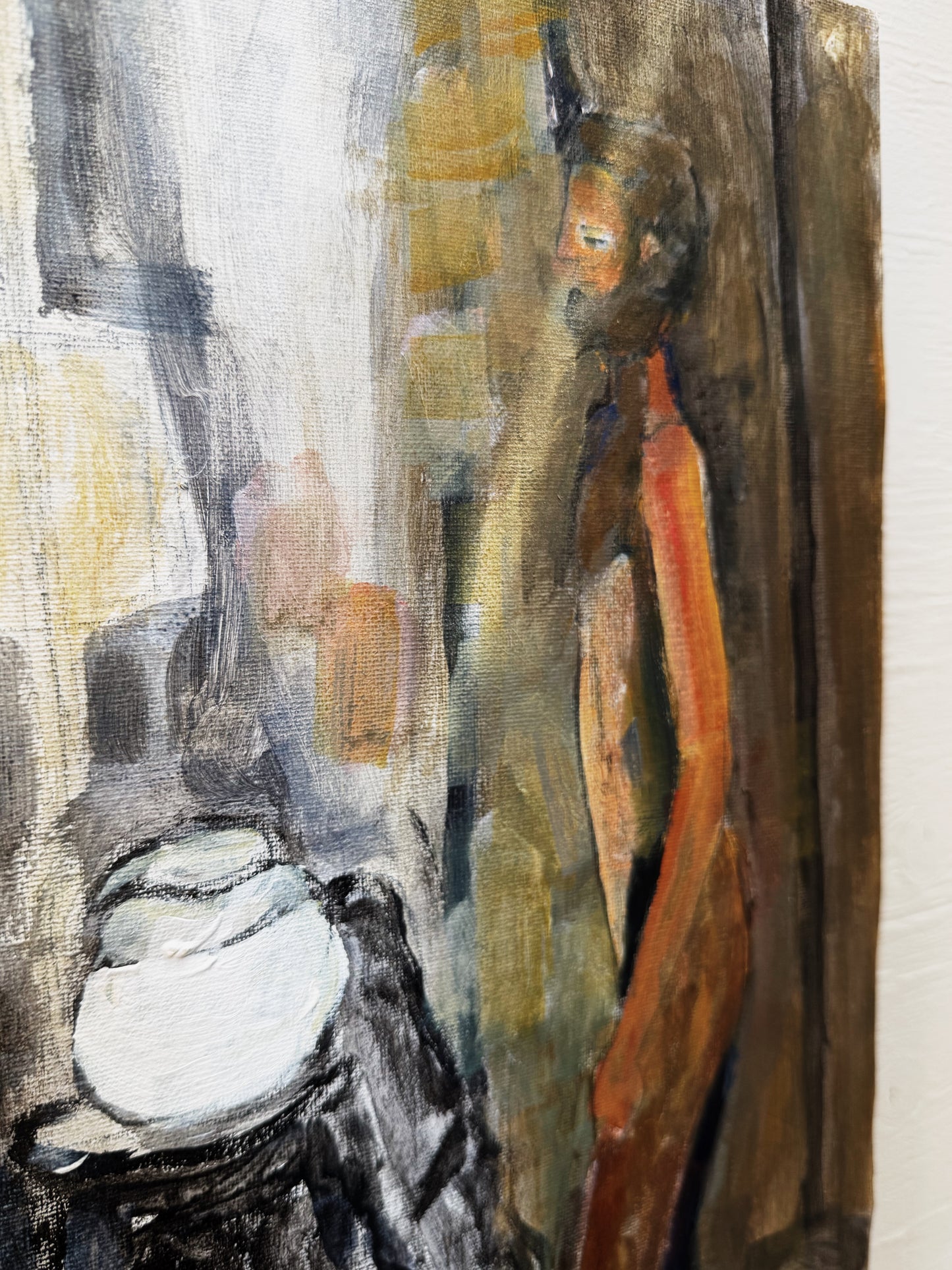 Vintage Figural Painting